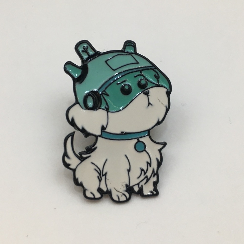 Rick & Morty Snowball dog pin